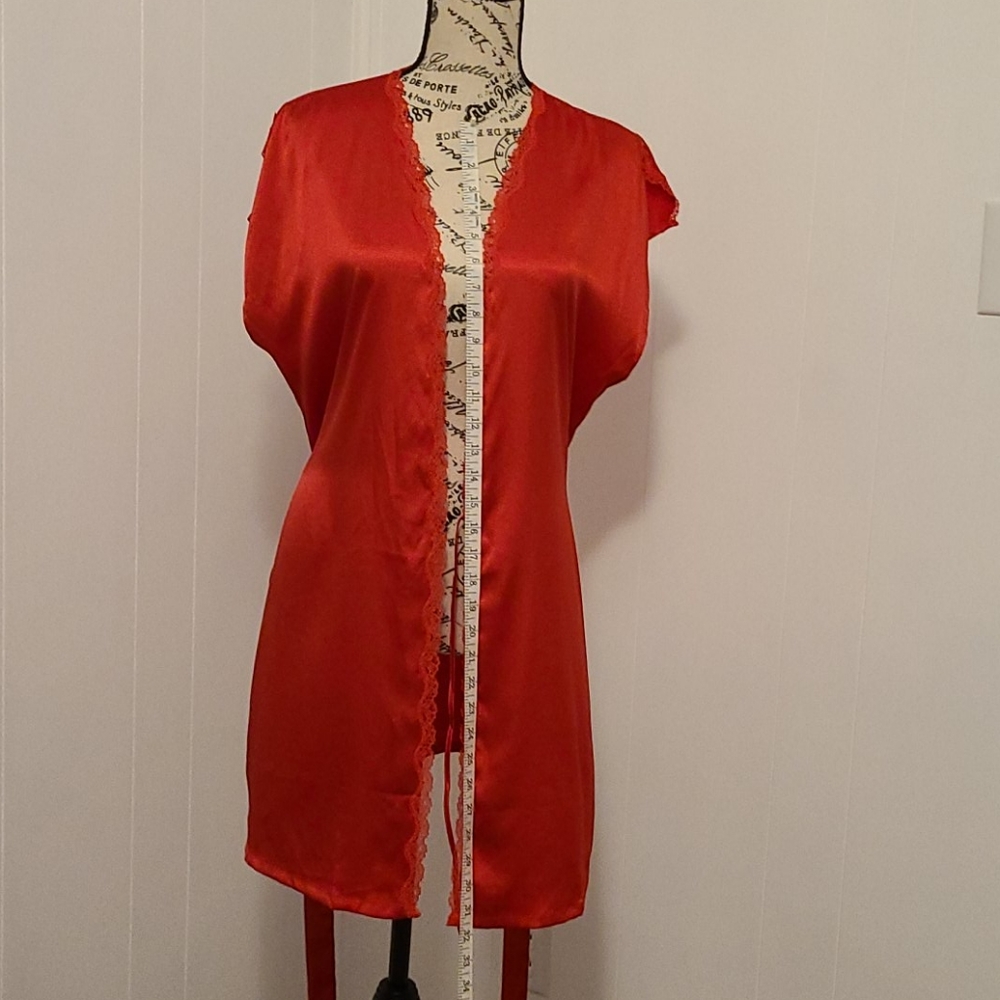 Victoria's Secret 3pc Slip Dress & Robe SZM NWT - Picture 8 of 14